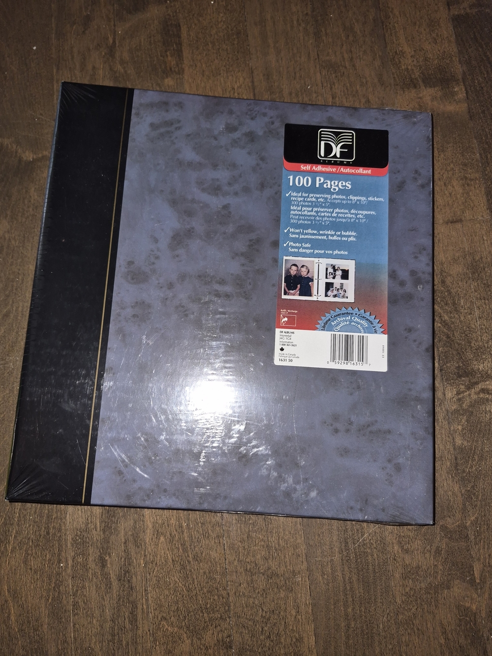 Vintage NEW sealed 100-Page Made In Canada Photo DF Album